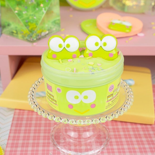 Keroppi Glossy Slime | Kawaii Slime Company | Urban Fort Play