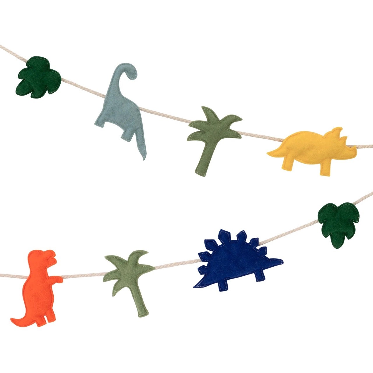 Meri Meri Felt Dinosaur Garland